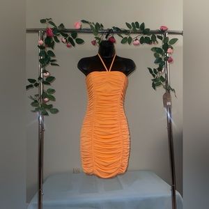 New Orange Fashion Nova Dress